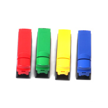 Made in China 125mm  manual cigarette maker push-pull plastic acrylic cigarette rolling  smoking accessories